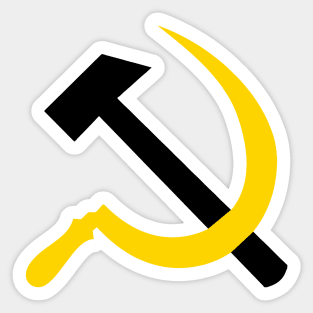 Pittsburgh Hammer and Sickle Sticker